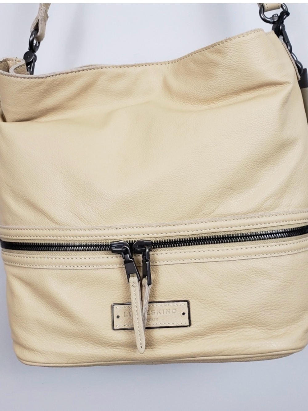 ๐๏ธ Liebeskind Soft Leather Fenja Hobo Satchel/Crossbody - Picture 5 of 9